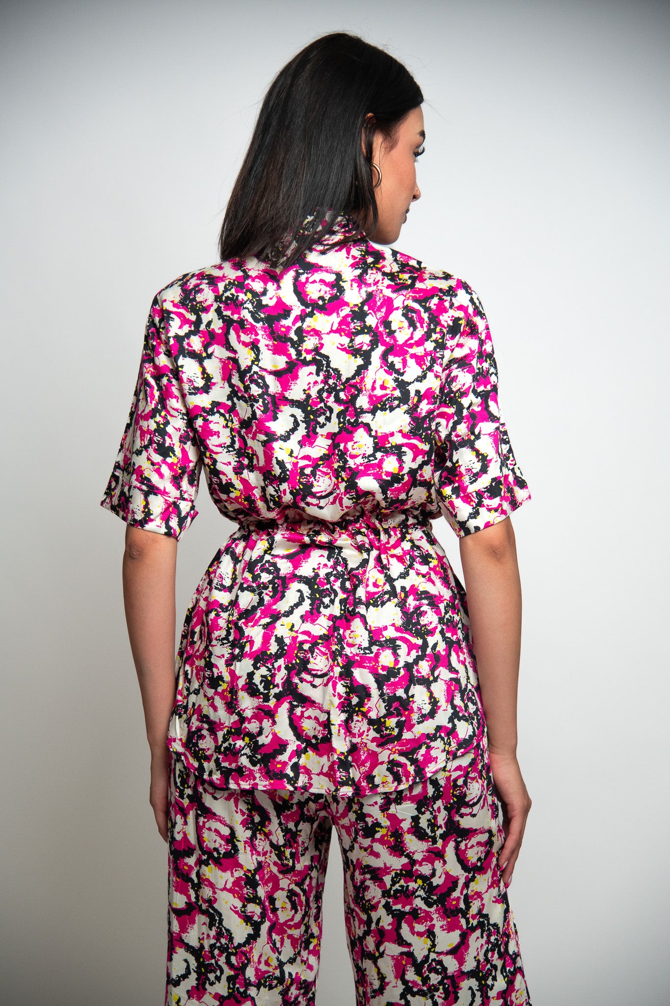 CHEMISE LONGUE IMPRIMÉE