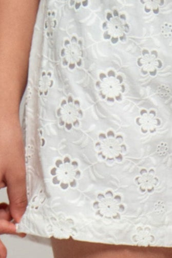 SHORT EN BRODERIE ANGLAISE
