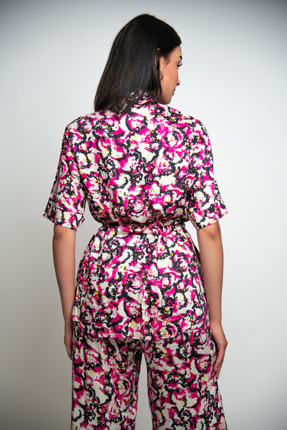 CHEMISE LONGUE IMPRIMÉE